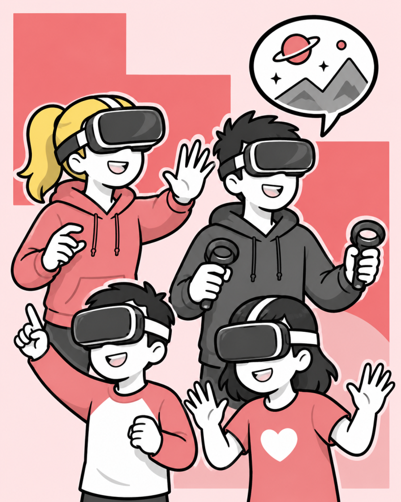 VR Niños y jóvenes